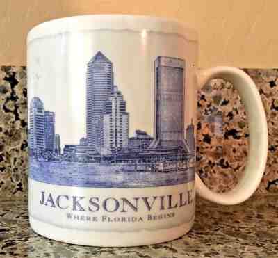EUC Starbucks 2007 Large ARCHITECT SERIES City Mug 18 oz. JACKSONVILLE FLORIDA - Sold on eBay Nov, 4th 2018 for $3.99