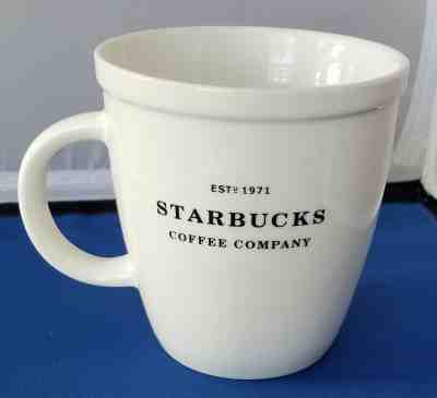Starbucks Mug White  Barista 2007 Excellent Condition - Sold on eBay Nov, 3rd 2018 for $9.09