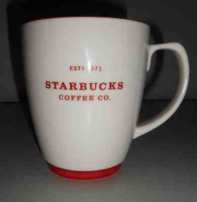 Large Starbucks Coffee Cup Mug Estd 1971 Ceramic 18 Ounce 2007  - Sold on eBay Nov, 3rd 2018 for $6.99