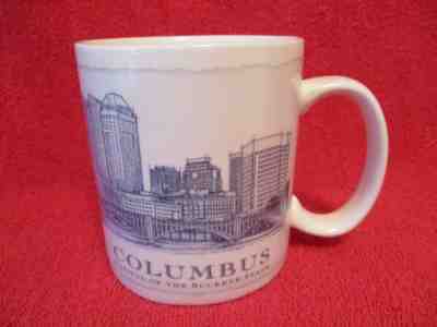 STARBUCKS COLUMBUS COFFEE MUG CUP 18 oz COLLECTOR CITY ARCHITECT SERIES  2008 - Sold on eBay Nov, 2nd 2018 for $7.99