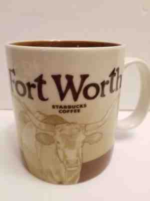 Starbucks Vintage 2008 Fort Worth Texas City Collection Series Mug  - Sold on eBay Nov, 2nd 2018 for $24.00