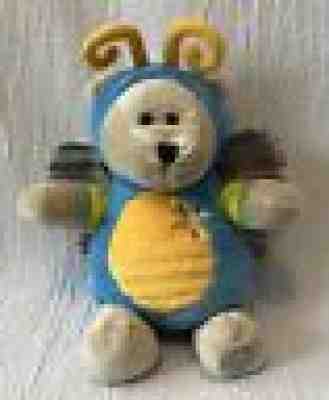 Plush Starbucks Coffee Bearista Bear 2008 Blue Butterfly 73rd Edition - Sold on eBay Nov, 2nd 2018 for $14.99