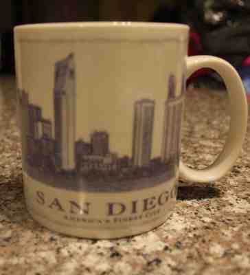 Starbucks Collector Mug - Architect Series - San Diego 2008 - 18 Ounce - EUC - Sold on eBay Nov, 1st 2018 for $19.25