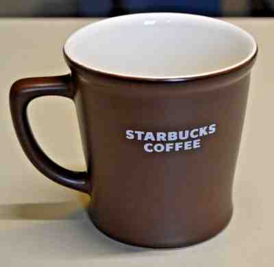 STARBUCKS COFFEE MUG, 2008, 16 OZ, DARK BROWN, EXCELLENT CONDITION! NEVER USED! - Sold on eBay Nov, 1st 2018 for $9.95