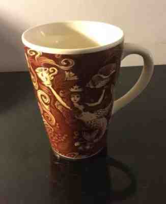 Starbucks Coffee Mug 2008 Anniversary Blend Mermaid Siren 12 oz Brown - Sold on eBay Nov, 1st 2018 for $15.00