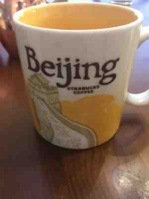 Starbucks Beijing China  Collector Series City Coffee Mug Cup 16 oz 2008 - Sold on eBay Oct, 31st 2018 for $7.80