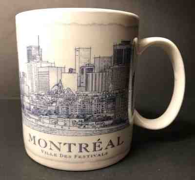 Montreal Starbucks Mug Canada 2008 Architectural Series 18 Oz Coffee NWOT - Sold on eBay Oct, 31st 2018 for $24.95