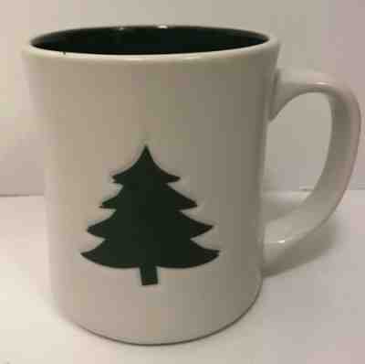 Starbucks 2008 Green Christmas Tree Evergreen Coffee Mug 12 oz embossed EUC - Sold on eBay Oct, 30th 2018 for $17.99
