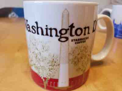 Starbucks Global Icon Mug Washington DC Collector Series 2010 - Used - Sold on eBay Nov, 5th 2018 for $15.00