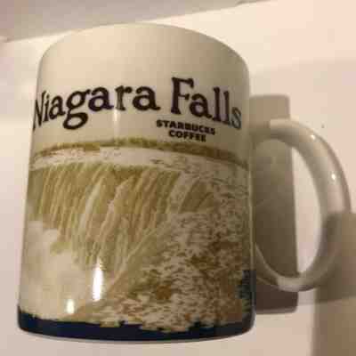 NEW Starbucks Coffee 16oz Mug Niagara Falls 2010 - Sold on eBay Nov, 4th 2018 for $12.00