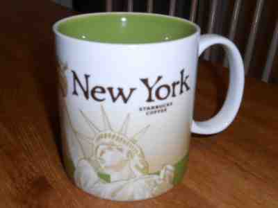 2010 - Starbucks Brand - Collector Series - New York Coffee Mug - 16oz - Sold on eBay Nov, 3rd 2018 for $11.50