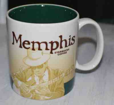 Starbucks MEMPHIS Tennessee City Mug 2010 Global Icon Collector Edition 16oz - Sold on eBay Nov, 3rd 2018 for $24.75