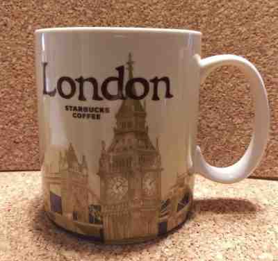 Starbucks Coffee London Global 16 oz Mug Collectible Cup Collector Series 2011 - Sold on eBay Nov, 18th 2018 for $19.00