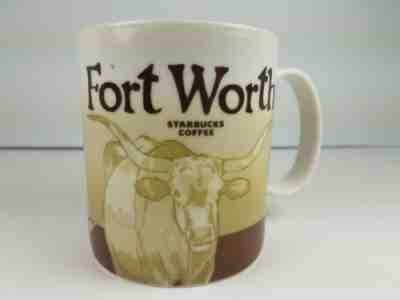 2011 Collector's Coffee Cup Starbucks Icon Mug Fort Worth Texas Bull Steer - Sold on eBay Nov, 4th 2018 for $30.00