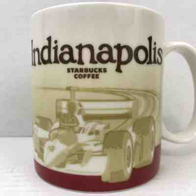 Starbucks Indianapolis City Global Icon Coffee Mug Tea Cup 2011 Indy 500 Racecar - Sold on eBay Nov, 3rd 2018 for $14.70