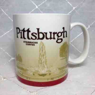 STARBUCKS 2011 PITTSBURGH, CITY MUG, 15 oz. CUP  - Sold on eBay Nov, 2nd 2018 for $27.95