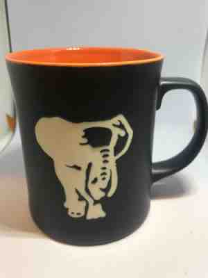 Limited Rare Starbucks 2011 Laser Etched ELEPHANT 16oz Mug Orange Interior Kenya - Sold on eBay Nov, 2nd 2018 for $9.99