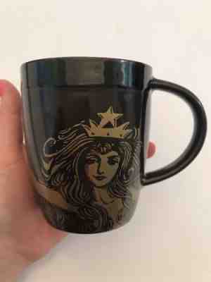 Starbucks Anniversary Mug 2012 Mermaid Siren Brown Gold - Sold on eBay Nov, 6th 2018 for $12.99