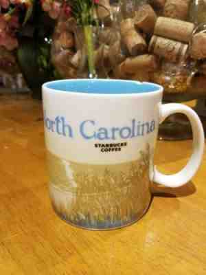 STARBUCKS COFFEE NORTH CAROLINA 2012 COLLECTOR MUG 16 oz. - EXCELLENT ! - Sold on eBay Nov, 5th 2018 for $5.10