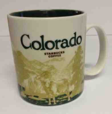 Starbucks Denver Colorado Global Icon Mug Coffee 16 oz City Collector  2012   - Sold on eBay Nov, 4th 2018 for $19.00