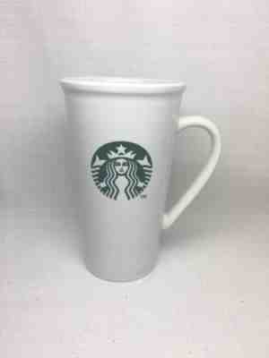 (CU) Starbucks Mermaid Tall Coffee Tea Mug Cup 2012 LARGE 16 oz White Green - Sold on eBay Nov, 4th 2018 for $12.75
