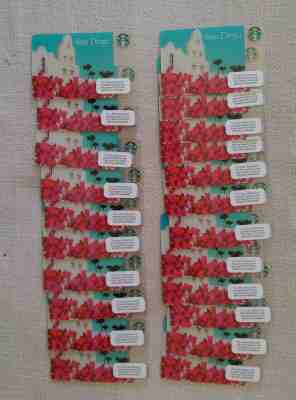 Starbucks Card 2012 San Diego box of 22 cards - Sold on eBay Nov, 3rd 2018 for $145.00