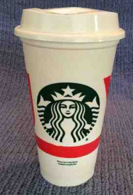 SALE $4 Starbucks JOY Holiday Cup Reusable Coffee Plastic Grande 16oz 2012 - Sold on eBay Nov, 3rd 2018 for $4.00