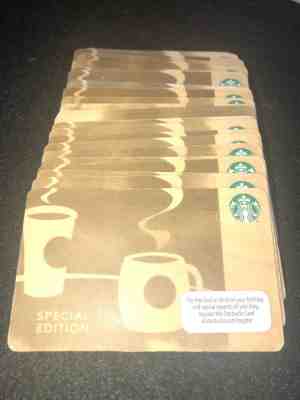 25 x Starbucks card lot!WOOD 2013.SALE!! - Sold on eBay Nov, 17th 2018 for $12.99