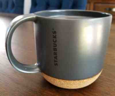 Starbucks 2013 Matte Charcoal Colored Mug With Protective Base - Sold on eBay Nov, 6th 2018 for $13.50