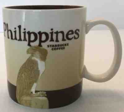 New Starbucks Coffee PHILIPPINES 16oz Cup Mug Eagle / Coastline Design 2013 - Sold on eBay Nov, 5th 2018 for $15.00