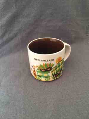 Starbucks New Orleans You Are Here Collection 2013 Mug STARBUCKS Coffee Tea 14oz - Sold on eBay Nov, 5th 2018 for $24.50