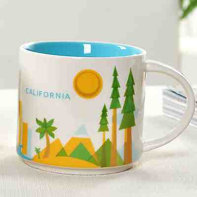 Starbucks California You Are Here Collection 2013 Mug STARBUCKS Coffee Tea 14 oz - Sold on eBay Nov, 5th 2018 for $22.99