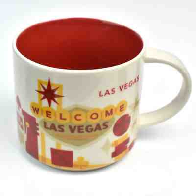 Starbucks LAS VEGAS You Are Here Collection 2013 Mug STARBUCKS Coffee Tea 14 oz - Sold on eBay Nov, 5th 2018 for $19.50