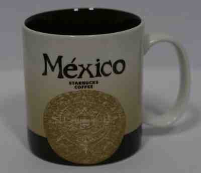 STARBUCKS Coffee Mexico Global Icons City Ceramic Mug Series 16 oz Tea Cup 2013 - Sold on eBay Nov, 4th 2018 for $34.99