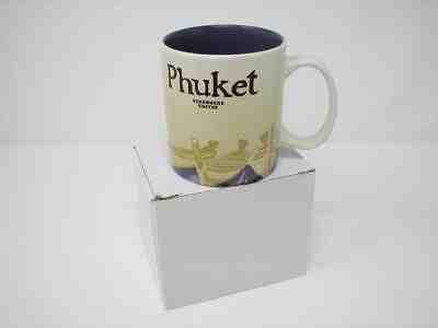 Starbucks Phuket Collector Series Coffee Cup Mug 16 oz 2013 NEW in Box - Sold on eBay Nov, 4th 2018 for $17.85