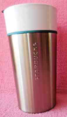 Starbucks 12oz. Coffee Tumbler Travel Mug  Ceramic & Stainless Steel   2013 - Sold on eBay Nov, 4th 2018 for $23.99