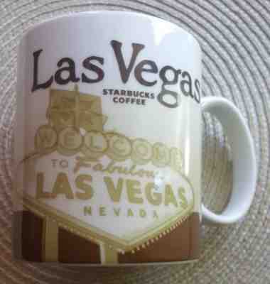 Starbucks You Are Here Las Vegas 16 oz Coffee Mug Cup 2013  - Sold on eBay Nov, 3rd 2018 for $8.25