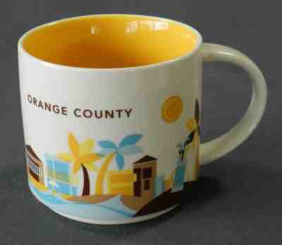 Starbucks 2013 Orange County YOU ARE HERE Mug - Sold on eBay Nov, 1st 2018 for $5.00