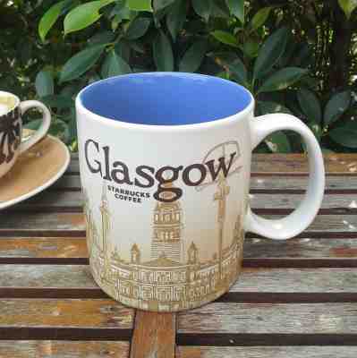 Original Starbucks City Mug 16 oz GLASGOW Scotland series 2014 Discontinued  - Sold on eBay Nov, 9th 2018 for $31.50