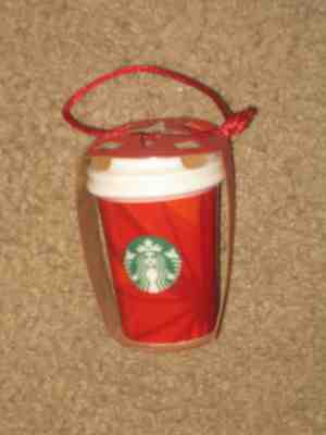 StarBucks Coffee To Go Cup 2015 Holiday Collectible Ornament 2.75" Tall NEW  - Sold on eBay Nov, 14th 2018 for $5.99