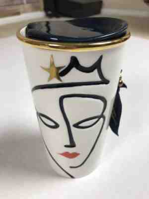 Starbucks 2015 Anniversary Collection Coffee Travel Mug Crowned Siren Mermaid  - Sold on eBay Nov, 11th 2018 for $15.00