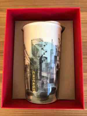 Starbucks 2015 Dot Collection CHICAGO Tumbler Skyline NIB!!! - Sold on eBay Nov, 11th 2018 for $42.99