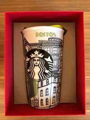 Starbucks 2015 Dot Collection BOSTON Tumbler  NIB!!! - Sold on eBay Nov, 11th 2018 for $24.99