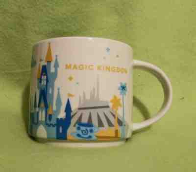Starbucks Magic Kingdom V1 Retired Walt Disney World You Are Here Mug 2015 14oz - Sold on eBay Nov, 10th 2018 for $29.99