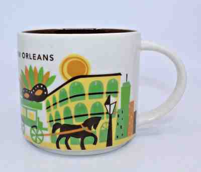 Starbucks You Are Here Collection 2015 New Orleans USA 14 oz Coffee Mug Cup - Sold on eBay Nov, 10th 2018 for $44.99