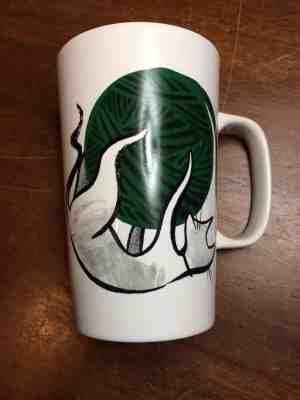 Starbucks Cat 16 oz Coffee Mug Cup 2015 - Sold on eBay Nov, 10th 2018 for $12.00