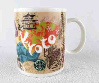 Starbucks Kyoto Japan City Coffee Mug Cup, 2015, EUC - Sold on eBay Nov, 9th 2018 for $17.99
