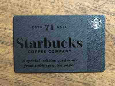 Starbucks Gift Card 2016 Recycled Special Edition Rare Cheer Holiday No $ Value - Sold on eBay Nov, 18th 2018 for $2.99