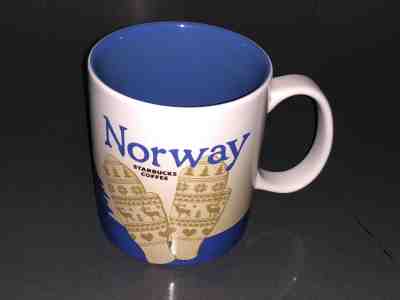 Original Starbucks NORWAY Mug 16 oz Series 2016 Global City Icon DISCONTINUED - Sold on eBay Nov, 10th 2018 for $34.89