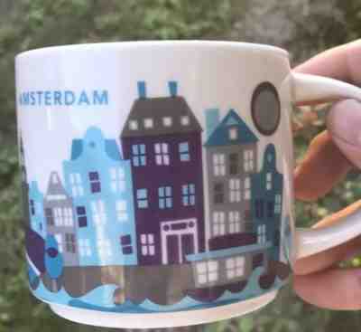 Amsterdam You Are Here Starbucks Mug 2016 Cup Coffee Tea Cocoa - Sold on eBay Nov, 10th 2018 for $30.00